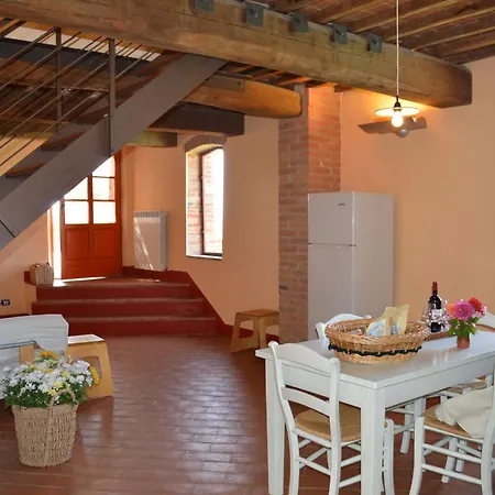 公寓 With Beautiful View In The Crete Senesi